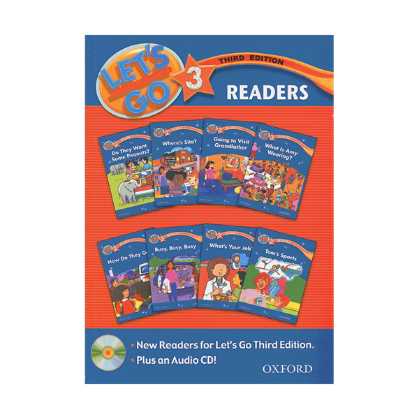 کتاب Lets Go 3 Readers 3rd Edition CD
